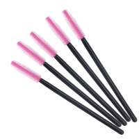 Wholesale Eyelash Extension Silicone Brush Disposable Eyelash Brush Brow and Lash Comb