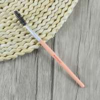 Rose gold ferrule custom eye Lash eyelash brush